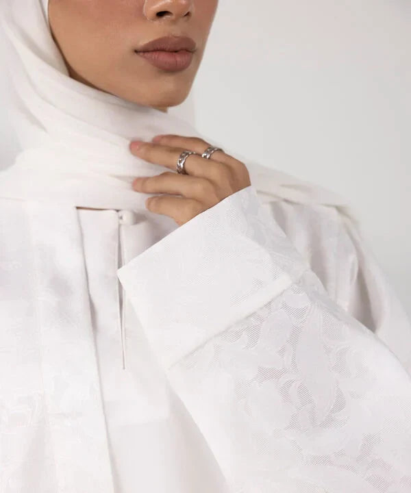 Double Layered Abaya Set 4 PCS