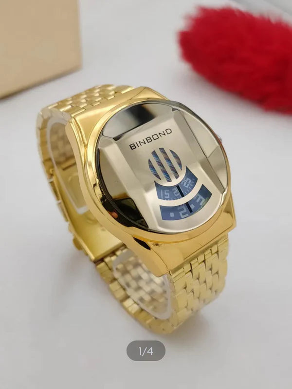 Quartz men's watch trend market watch style locomotive concept watch men