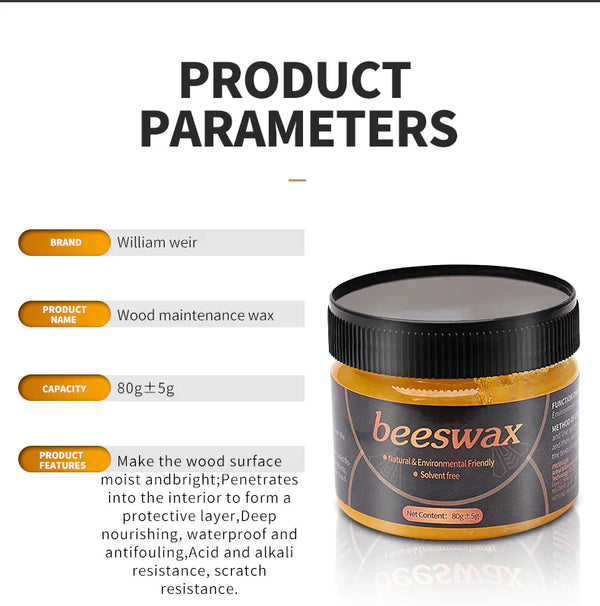 NATURAL BEEWAX HOUSEHOLD POLISHING